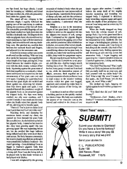 EL Publications Giantess Magazine 3 and 4 page 9