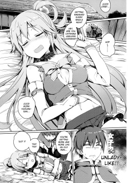 (COMIC1☆10) [High Tech Pen Case (Tam-U)] Kono Nikutarashii Megami no Icha Love o! | Making Love With This Hateful Goddess! (Kono Subarashii Sekai ni Syukufuku o!) [English] {anon} page 4