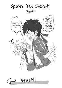 [kedamono (Tori Hrami)] Naisho no Undoukai [English] {Shotachan} [Digital] page 9