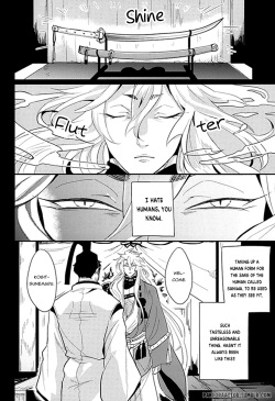 (Hyattou Ryouran ~Kimi no Heart o Shirahadori~) [Gelatin (Z-shi)] Kocchi Muite Nushi-sama! (Touken Ranbu) [English] [Pandora's Actor] page 3