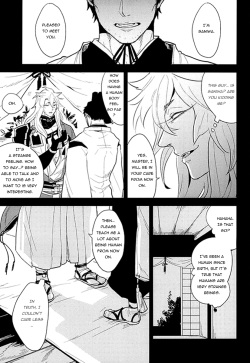 (Hyattou Ryouran ~Kimi no Heart o Shirahadori~) [Gelatin (Z-shi)] Kocchi Muite Nushi-sama! (Touken Ranbu) [English] [Pandora's Actor] page 4