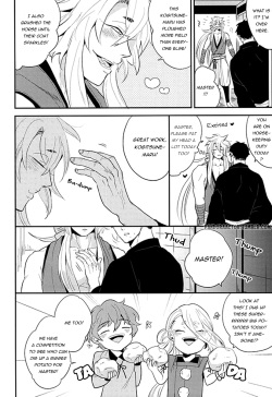 (Hyattou Ryouran ~Kimi no Heart o Shirahadori~) [Gelatin (Z-shi)] Kocchi Muite Nushi-sama! (Touken Ranbu) [English] [Pandora's Actor] page 9