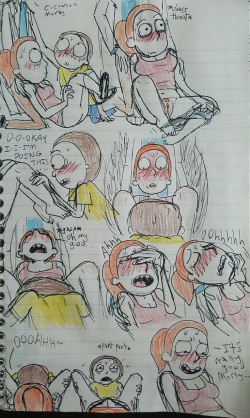 [Stickyickysmut] Intergenerational Sandwhich (Rick and Morty) page 4