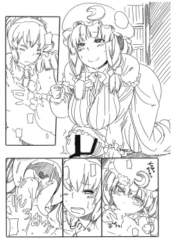 (Futaket 5) [Tokyo Bungeling Bay Yokohama (Kurori, Ayachi)] Konna Yoru wa Tamatsuki Futanari  Patche &amp; Alice da. (Itsumo Doori.) (Touhou Project) page 3