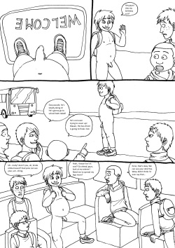 [Bernielover] Naked in School (Ongoing) page 3