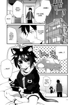 (COMITIA114) [Nikomutoko (Nabenco)] Roboneko ofuro mo issho [English] {Shotachan} page 4