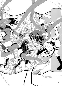 [Senbon Knock Zadankai (Inaba Fuyuki)] Kunoichinko ~Otokonoko Ninja VS Futanari Ninja~ [Digital] page 4