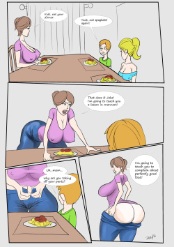 Mom's Spaghetti Retention by Delly (ongoing) page 1