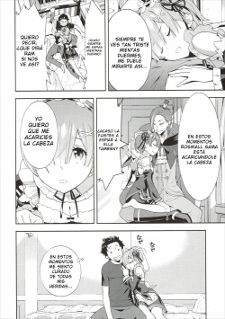 (C90) [Hapoi-Dokoro (Okazaki Takeshi)] CHOICE (Re:Zero kara Hajimeru Isekai Seikatsu) [Spanish] [Dawn no fansub] page 5