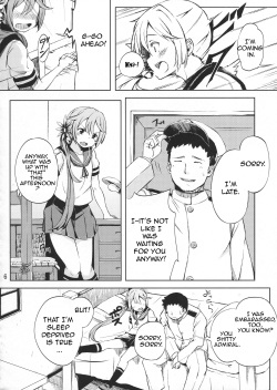 (C87) [Momokan (Momo Inu)] Watashi no Kuso Teitoku | My Shitty Admiral (Kantai Collection -KanColle-) [English] [Bonophile] page 5