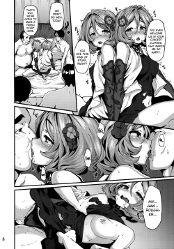 (COMIC1☆11) [LAMINARIA (Shiokonbu)] Twin x Sense (Tokyo 7th Sisters) [English] {doujins.com} page 8
