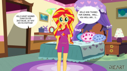 [Dieart77] Sunset Shimmer Undress Pack (English) (My little pony equestria girls) page 2