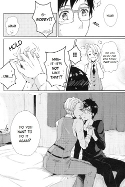 (C91) [siki (Kazutoki Shiki)] Ai o Tabanete Tsutaetai | I want to convey my love for you (Yuri on Ice) [English] [TyroLuuki] page 10