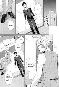 (C91) [siki (Kazutoki Shiki)] Ai o Tabanete Tsutaetai | I want to convey my love for you (Yuri on Ice) [English] [TyroLuuki] page 3