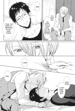 (C91) [siki (Kazutoki Shiki)] Ai o Tabanete Tsutaetai | I want to convey my love for you (Yuri on Ice) [English] [TyroLuuki] page 4