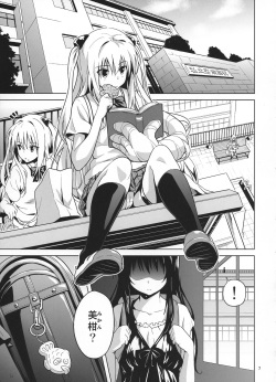 (COMIC1☆11) [sin-maniax (Todoroki Shin)] ToLOVEleS (To LOVE-Ru Darkness) page 6