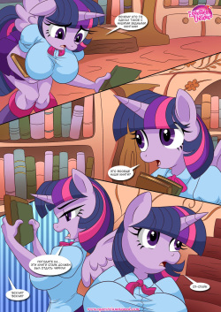 [Palcomix] Sex Ed with Miss Twilight Sparkle | Половое воспитание с мисс Твайлайт Спаркл (My Little Pony Friendship is Magic) [Russian] [Mlp clop from Keks] page 4
