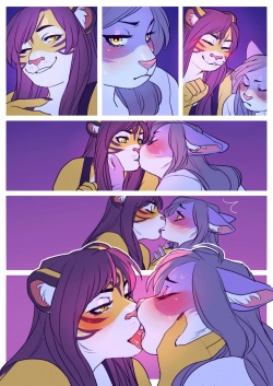 [Zhenia &amp; Jush] Freshman Sleepover page 3