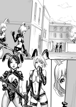 [CrimsonRed] Bunny war page 1