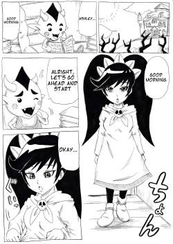 [Ninnindo (Tonsuke)] Majokko to Hentai Tsukaima (Warioware) [English] [h-manga.moe] page 2