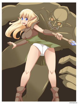 [veiled616] Troll VS Elf page 1