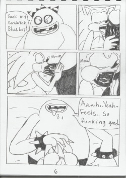 [KatarinaTheCat] The Big Cumfill (Sonic The Hedgehog) page 7