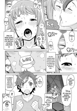 (C87) [Funi Funi Lab (Tamagoro)] Chibikko Bitch Try (Gundam Build Fighters Try) [Spanish] =HACHInF= [Decensored] page 8