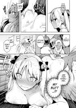 (C91) [Current Storage (Pyon-Kti)] Kabehame Rin-chan Kikiippatsu!! | Stuck in a Wall, Rin-chan's Crisis!! (Bakuon!!) [English] [biribiri] page 8