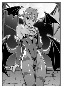 [Ajisaidenden (Kawakami Rokkaku)] Succubus ni Seiki o Sui Torarechau Copy Bon (Darkstalkers) [Spanish] [NovaScans] [Digital] page 2