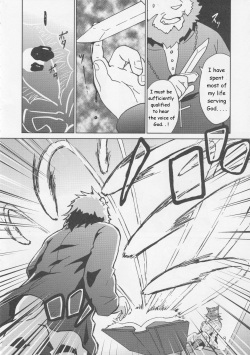 (C86) [Kudamono damono (Kajitsu)] Shinpu is Best - Priest is Best [English] page 9