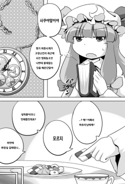 [GOLD LEAF (Sukedai)] Ugokenai Daitoshokan | 움직이지 못하는 대도서관 (Touhou Project) [Korean] page 4