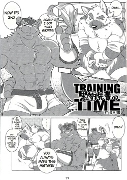Kurohyou Senpai no training time