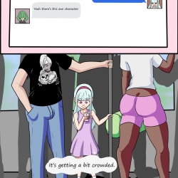[Flbl] Loli on a train page 3
