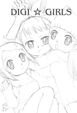(C63) [Dennougiwa (Takano Iori)] DIGI☆GIRLS (Digimon) page 5