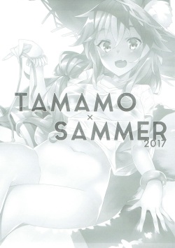 (C92) [Koito Sousakusho (Hinata Mutsuki)] TAMAMO × SUMMER 2017 (Fate/Grand Order) page 2