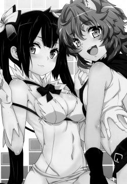 (FF26) [Nikoushikou (Nekosaki Aoi)] What Should I Do When the Dungeon is Under Maintenance? (Dungeon ni Deai o Motomeru no wa Machigatteiru Darou ka) [Spanish] [Neko500] page 2
