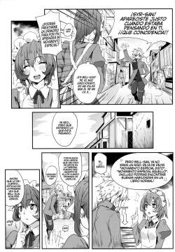 (FF26) [Nikoushikou (Nekosaki Aoi)] What Should I Do When the Dungeon is Under Maintenance? (Dungeon ni Deai o Motomeru no wa Machigatteiru Darou ka) [Spanish] [Neko500] page 6