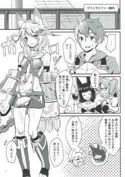 (C91) [Tsuboneya (kyokutyo)] Kaineko no Seiketsu wa Kainushi no Gimu desu (Granblue Fantasy) page 2