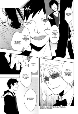 [Okayu Club (Okutani Ayuko)] Knockin' on Heaven's Door (Durarara!!) [English] page 7
