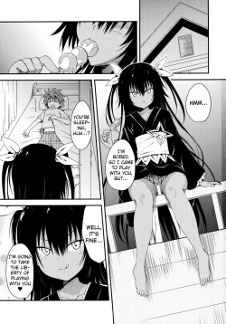 (C88) [Shiawase Kanmiryou (Yuki Tomoshi)] Geboku ni totte wa Gohoubi desu. (To LOVE-Ru Darkness) [English] [yuripe] page 3