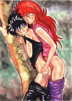Kurama x Hiei page 5