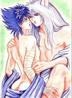 Kurama x Hiei page 9