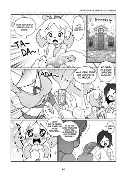 [Shortcake Jam (NeoPop, Rinfu, Pitaya)] Belle's Love Vacation!/¡Las vacaciones de amor de Canela! (Animal Crossing) [Spanish] [Colorized] page 2