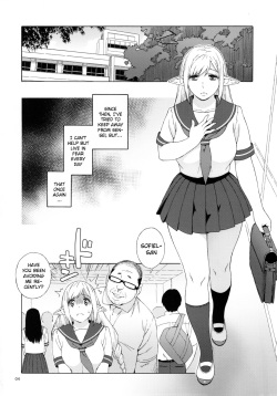 (C90) [666PROTECT (Jingrock)] Tenkousei JK Elf 2 -Kegasareta Konyaku no Akashi- [English] {doujins.com} page 3