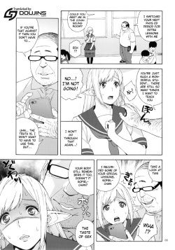 (C90) [666PROTECT (Jingrock)] Tenkousei JK Elf 2 -Kegasareta Konyaku no Akashi- [English] {doujins.com} page 4