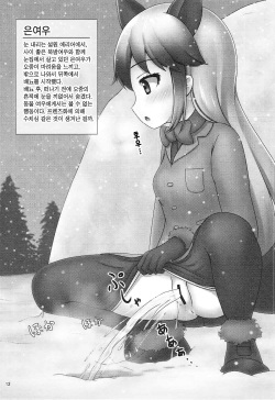 (C92) [Besshun-tei (Arisu Kazumi)] Friends no Oshikko Kansatsuki | 프렌즈의 오줌 관찰기 (Kemono Friends) [Korean] page 10