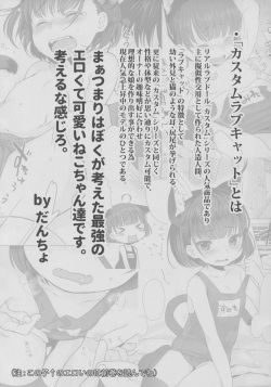 (C90) [Himitsukessya Usagi (Dancyo)] CUSTOMLOVECATs 3rd page 3