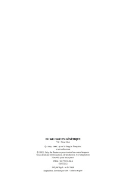 [Bayeto, Zalozabal] Du Grunge en Génétique - T002- Time out [French] page 4