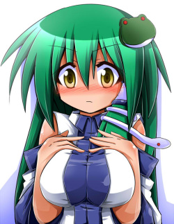 [pixiv] HoneHone (Sanae Bullying!) page 4