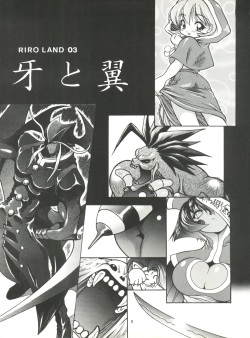 (C52) [RIROLAND (Kuuya, Satomi Hiroyuki)] Kiba to Tsubasa (Darkstalkers, Final Fantasy VII) page 5